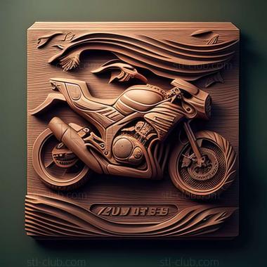 3D мадэль Kawasaki Z900RS (STL)